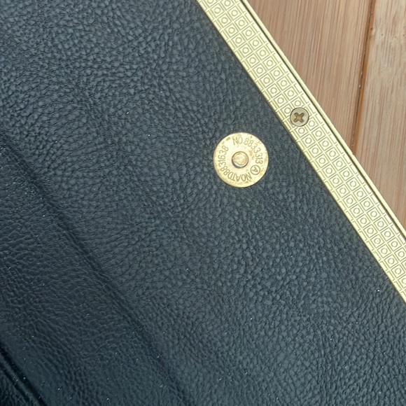 Steve Madden wallet great used condition black grey magnolia gold - Picture 7 of 11